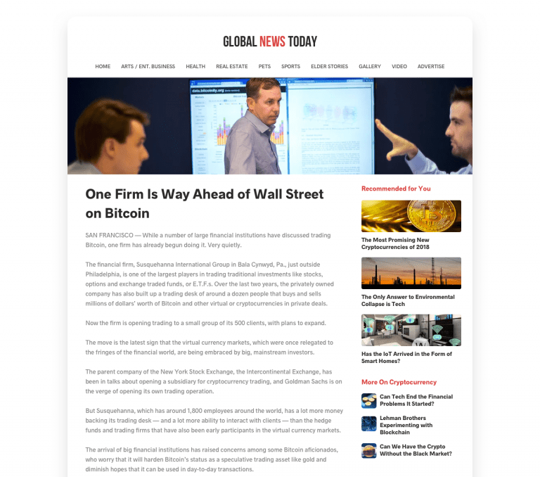 global news today article visitor 2