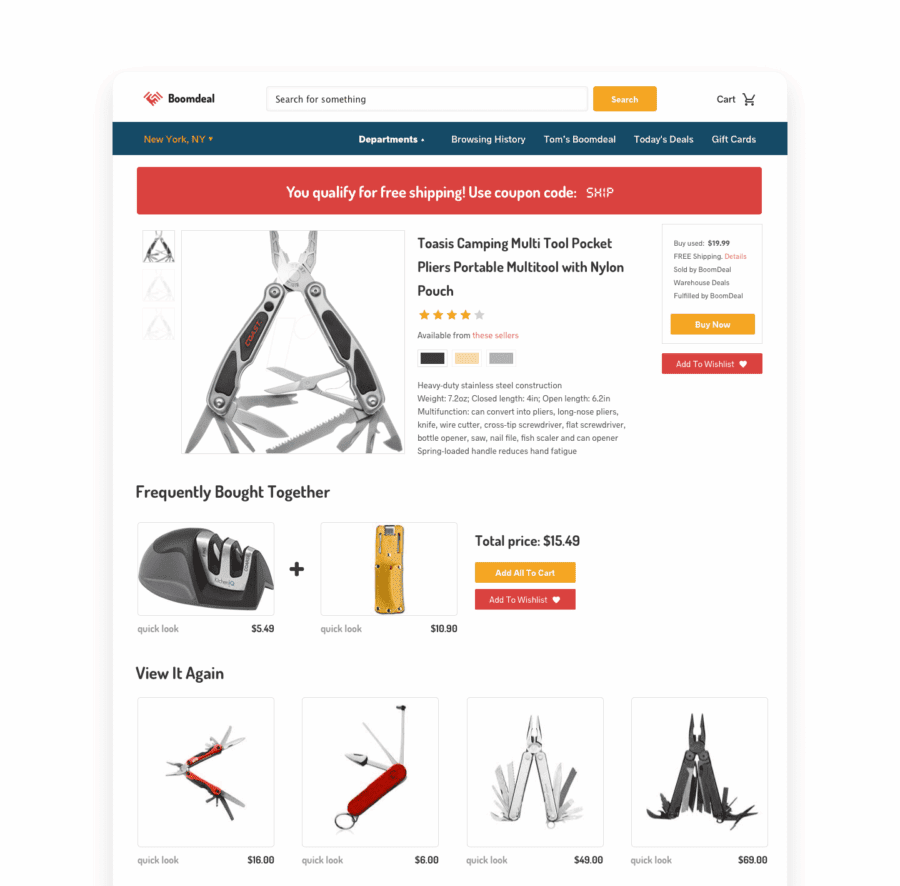 boomdeals product opt1 New Cross sale