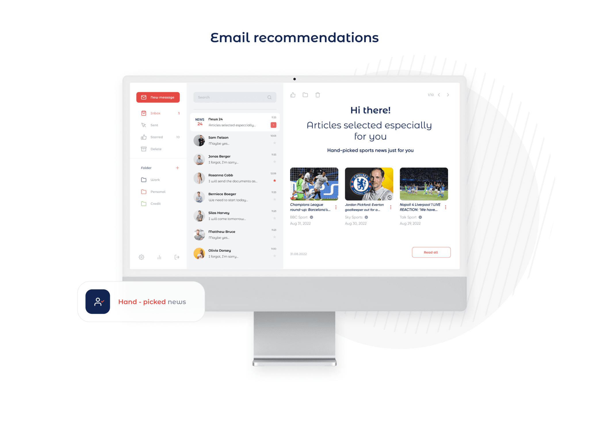 Remarketing email personalized for Alex