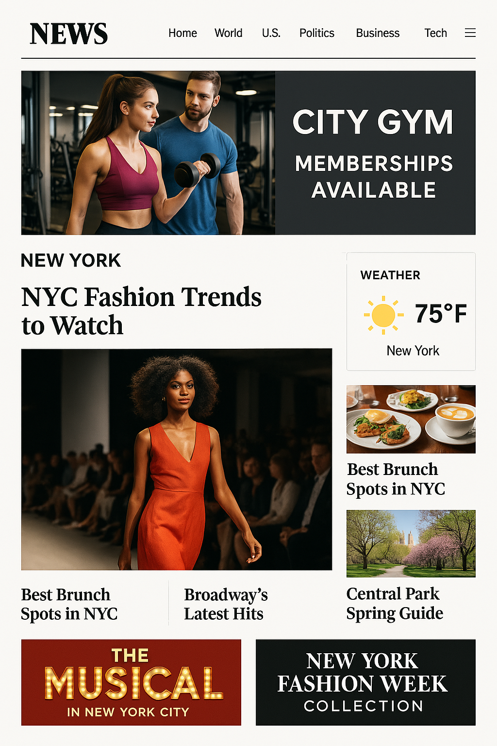 Online newspaper content recommendations overview