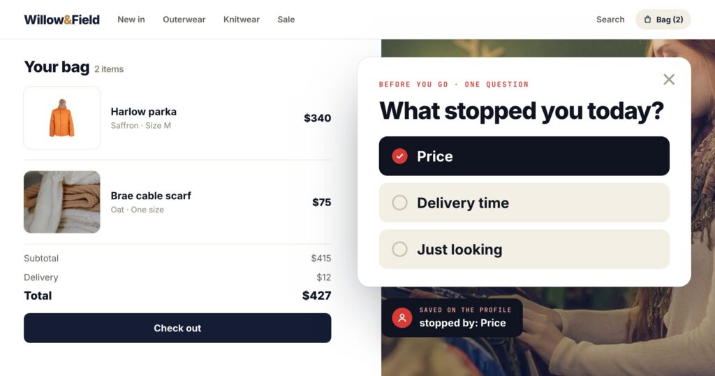 On-Site Surveys That Change the Next Page