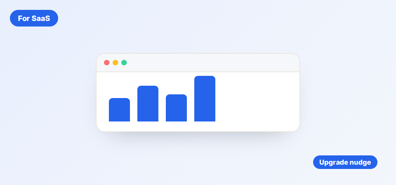 For SaaS personalization